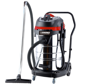 ASPIRATEUR 3 MOTEURS 3000W-80L INOX-RHINO