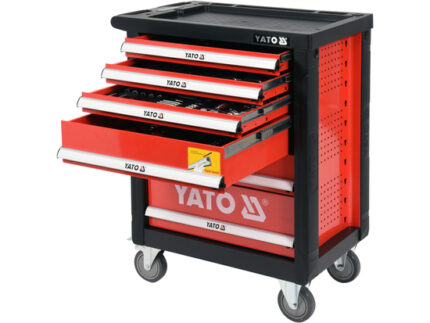 SERVANTE 6 TIROIRS 12 MODULES 185 OUTILS YATO