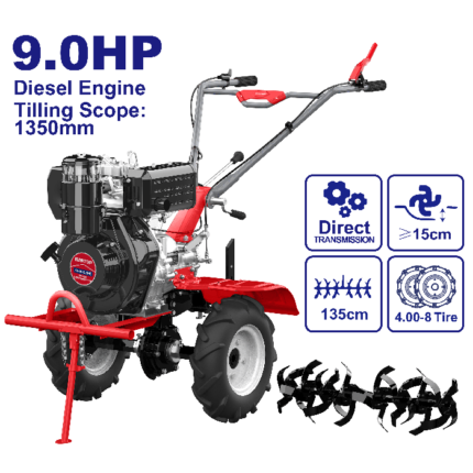 Motobineuse diesel emtop