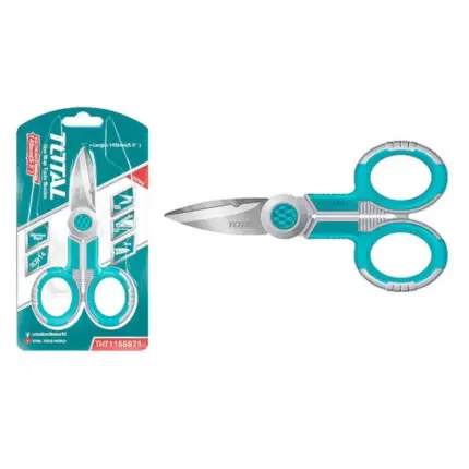 CISEAUX D’ELECTRICIEN TOTAL THT1155871 – 145 MM