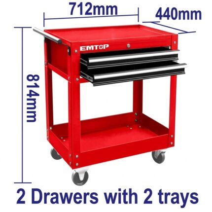 CHARIOT DE GARAGE 2T EMTOP ETCS0201