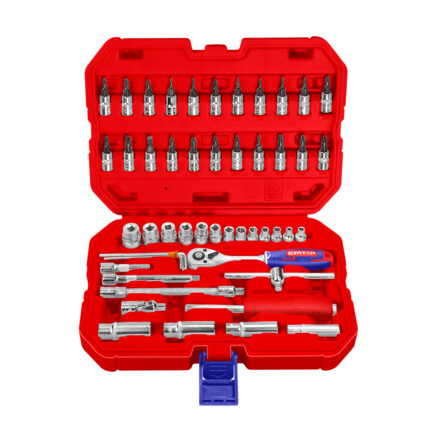 COFFRET DE 50 DOUILLES 1/4″ EMTOP ESKT14501